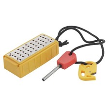 Smith S Pack Pal Tinder Maker With Fire Starter Stainless Steel Grater Tool