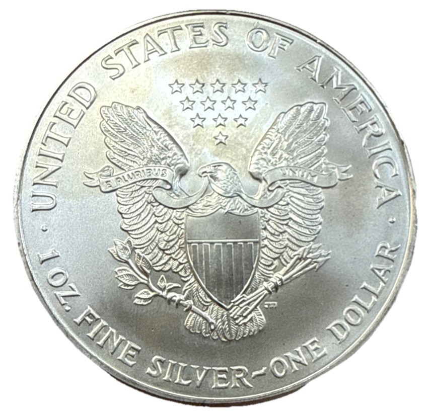 1999 Colorized American Silver Eagle 1 oz .999 Fine Silver Dollar