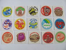 Vintage Scratch and Sniff Stinky Matte Trend Stickers Scrapbook - You Choose