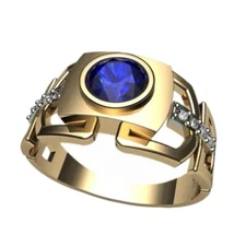 5 pcs Men's Wax patterns for lost wax casting jewelry/injection wax_30029