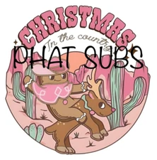 Sublimation Print Christmas In The Country Ready to Press Heat Transfer