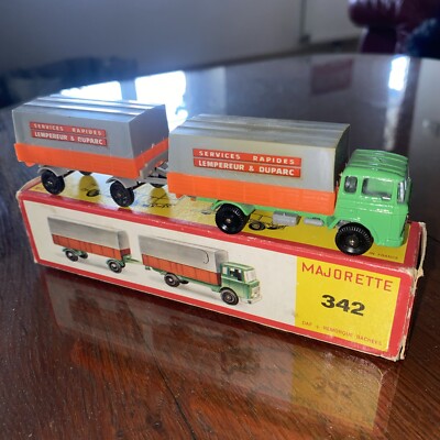 Majorette N342 Daf+ Remorque Bâchées - eBay
