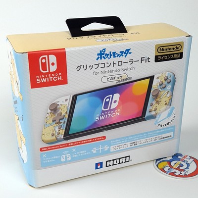 Pokemon Pikachu Grip Controller Split Pad Fit for Nintendo Switch Hori Japan New