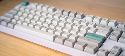 Custom Retro Full-Size Mechanical Keyboard, Lubed, FREE Shipping