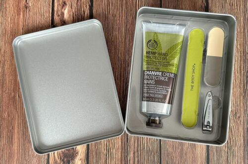 The Body Shop Hemp Hand Protector & Nail Set in Tin - Manicure Set