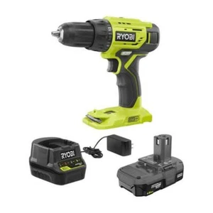 Ryobi P215K 18V 1/2 inch Cordless Drill Driver Kit
