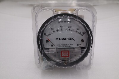 #ad NEW Dwyer 4quot; Magnehelic Mode 2100 Differential Pressure Gauge 0 100quot; STOCK H177A $99.99
