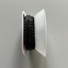 5 Rolls Dental Orthodontic Elastic Rubber Power Chain Black Color Braces Bands