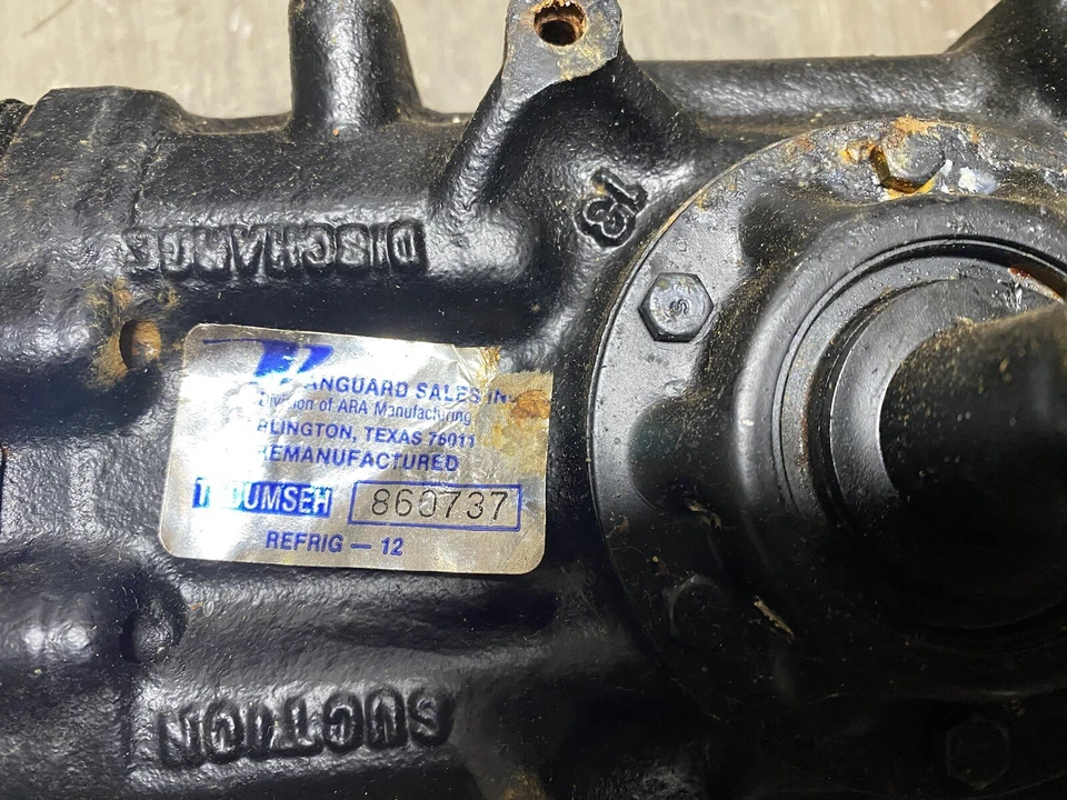 Compresor de aire acondicionado Tecumseh Ford Mustang Cougar remanufacturado 7V84A 20031 179-20 Foto 4 de 4