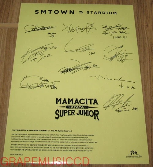 super junior autograph products for sale | eBay