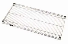 Quantum Food Service 1848C 48x18 Chrome Plated Wire Shelf