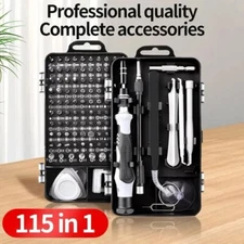 115 in 1 Magnetic Precision Repair Screwdriver Set PC Phone Electronics Tool Kit
