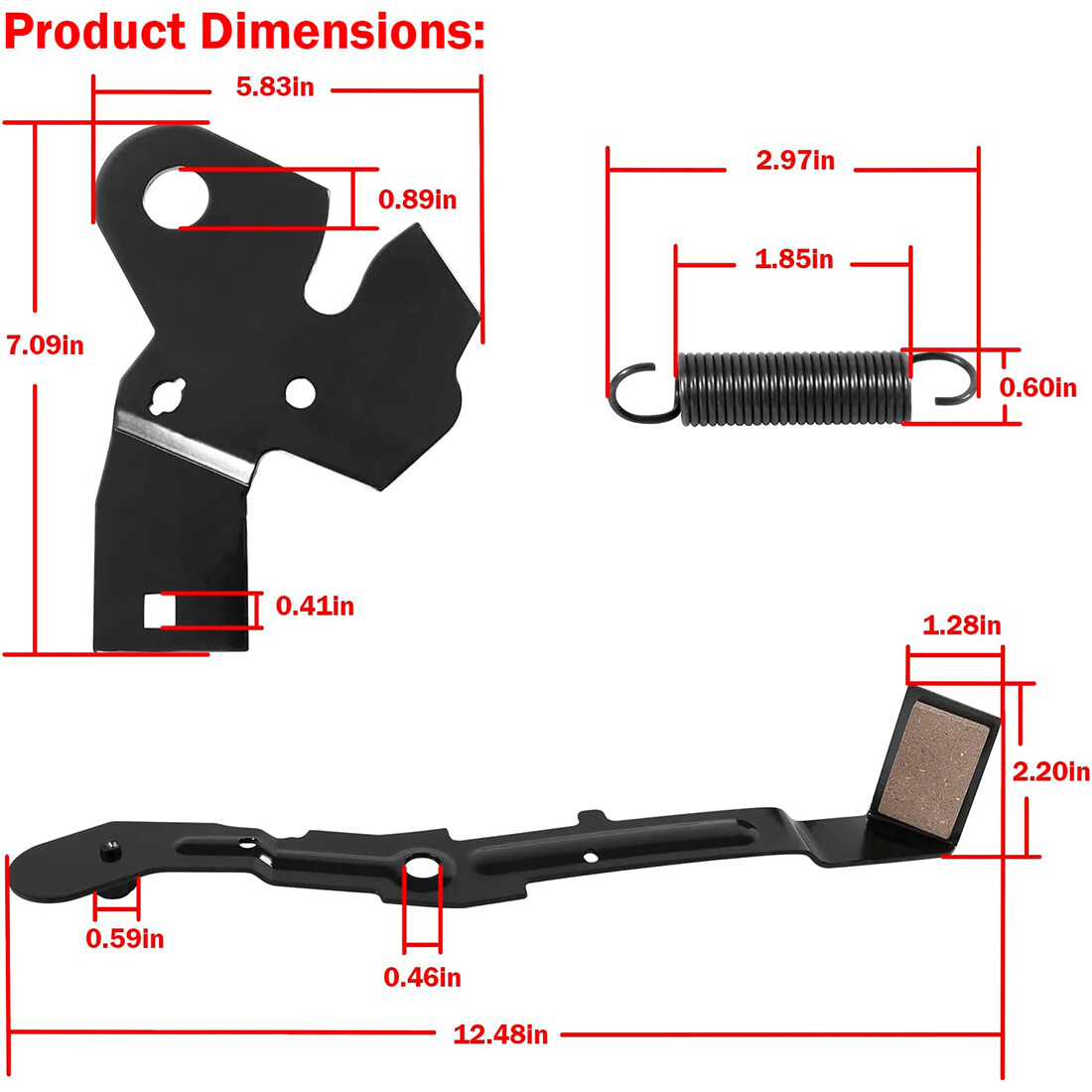 155046 Arm Bracket Roller Cam Kit for 42