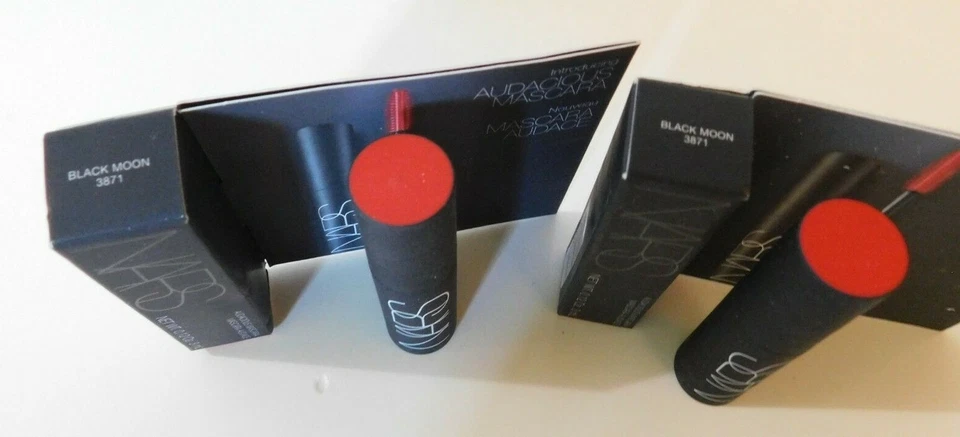 Máscara de pestañas NARS AUDACIOUS BLACK MOON 0,12 OZ X 2 TOTALMENTE NUEVA Foto 2 de 2