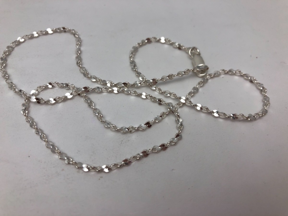 Sterling Silver .925 Italian 3mm 18