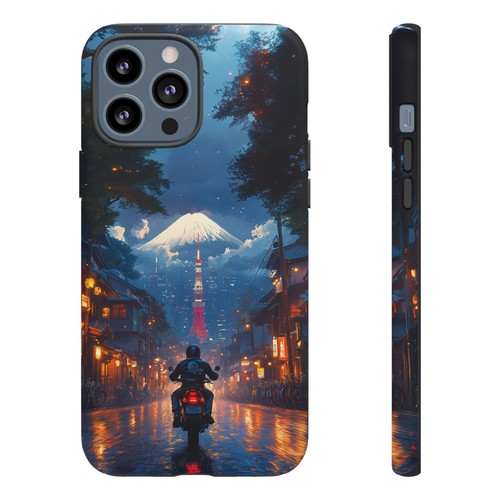 Cafe Motorcycle Racer - Phone Ink Cover Case for iPhone, Galaxy, Pixel - 第 104/281 張圖片