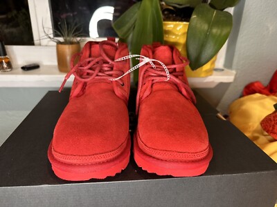 Size 4-Ugg Kids Neumel Red Chukka (1017320K) UGG Kid main image 4