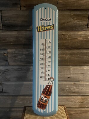 Vintage Hires Rootbeer Advertising Thermometer