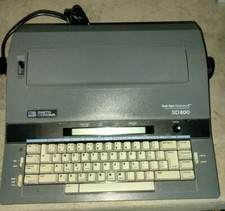 Smith Corona SD800 Corona Electric Portable Typewriter no cover tested working thumbnail