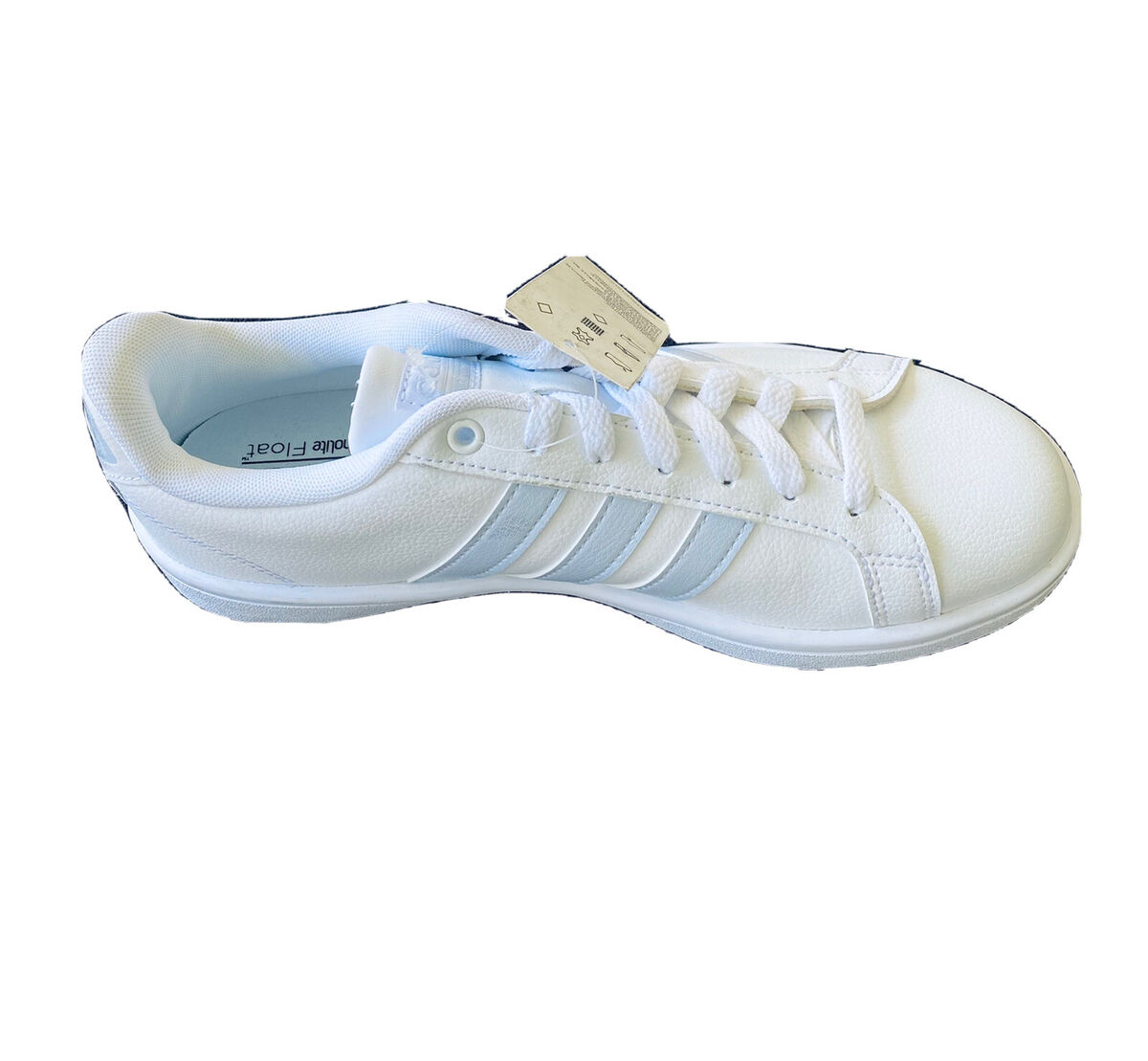 Estrecho de Bering éxito Emigrar Adidas ortholite float cloudfoam WHITE women's sneaker athletic shoe US 8.5  | eBay