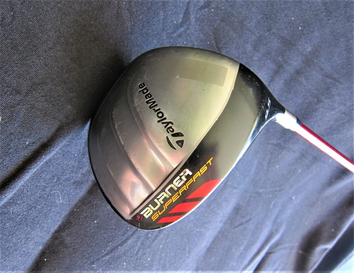 TaylorMade Burner Superfast Driver: 9.5* Man, R/H, Stiff Graphite – GOOD  COND!!!