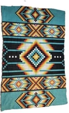 Art Tribal Fleece Throw Blanket Material: 100% Polyester 48x 30