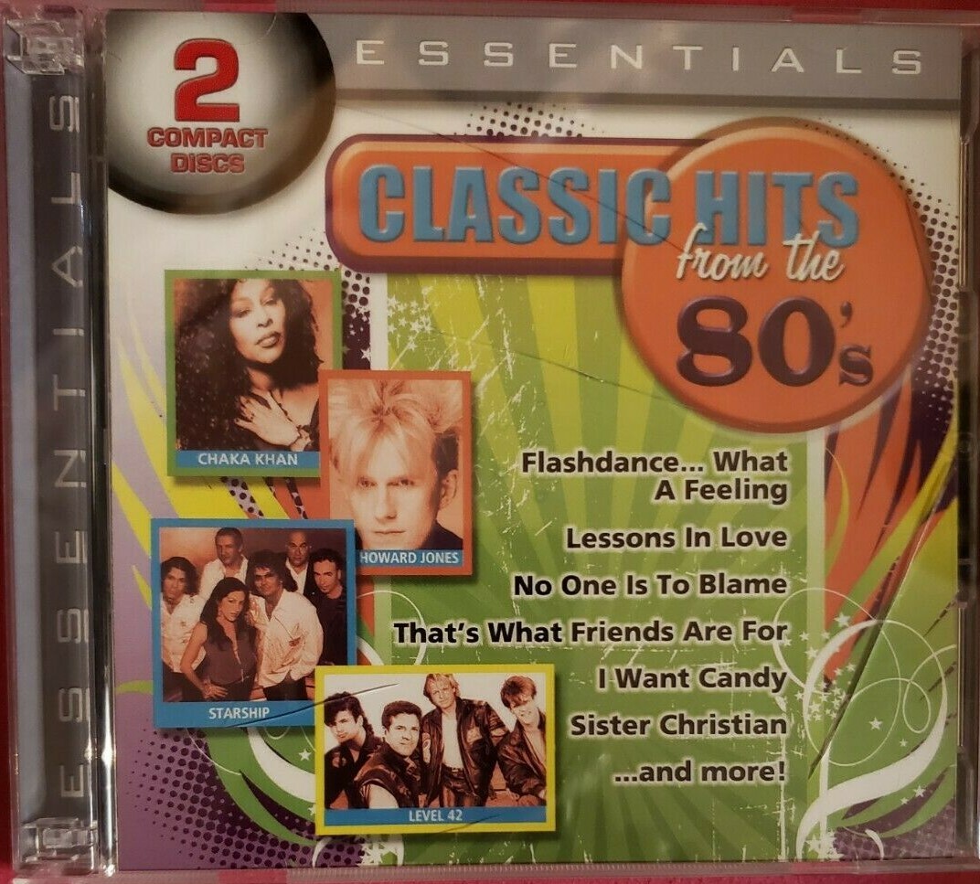 Classic Hits From the '80s by Various Artists (CD, Apr-2012, Play