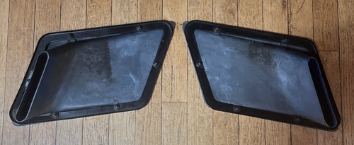 80-81 Camaro Z28 Front Fender Louvers Side Scoops 14011724 RH 14011723 LH OEM GM - Picture 2 of 6
