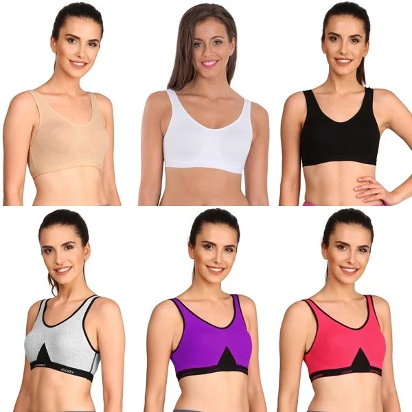 Jockey Slip On Active Bra For Women Style#1376 Bra is free from underwire