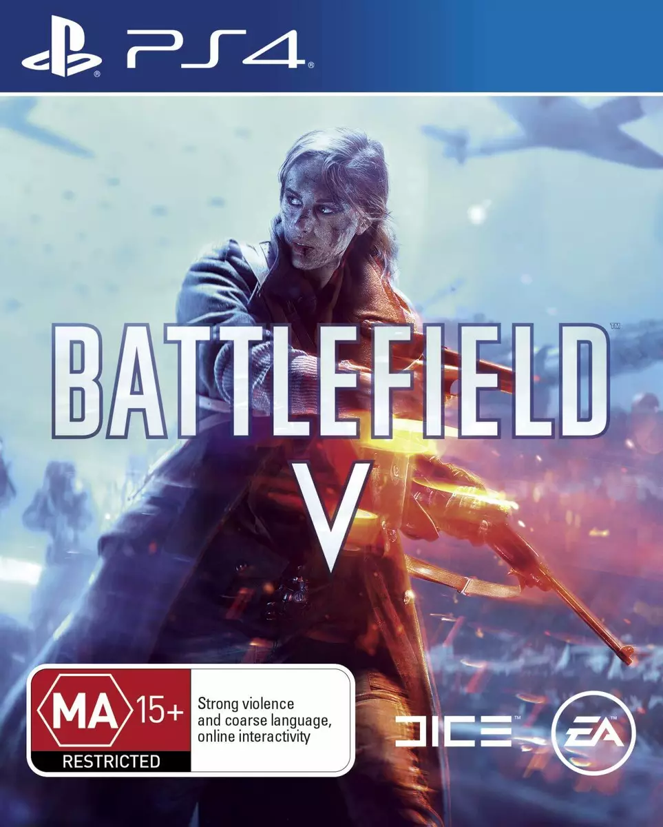 BF5 Battlefield V 5 Sony PS4 Playstation 4 WW2 FPS Shooter War Action Game