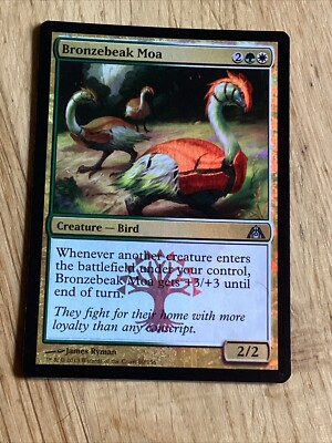 Magic The Gathering MTG Bronzebeak Moa - FOIL - Dragons Maze [ Mint] Free Post