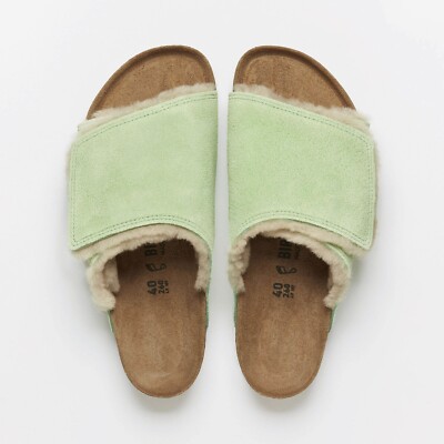 関税込★Stussy★Stussy & BIRKENSTOCK SOLANA SHEARLING SLIDE Birkenstock x Stussy Solana Shearling Slide Caramel | eBay