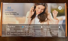 Sosaup Home Cell Phone Signal Booster Kit - GBV70 - Open Box Never Used