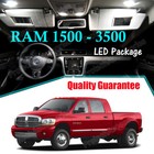 10x White LED Lights Interior Package for 2003 - 2008 Dodge RAM 1500 2500 3500
