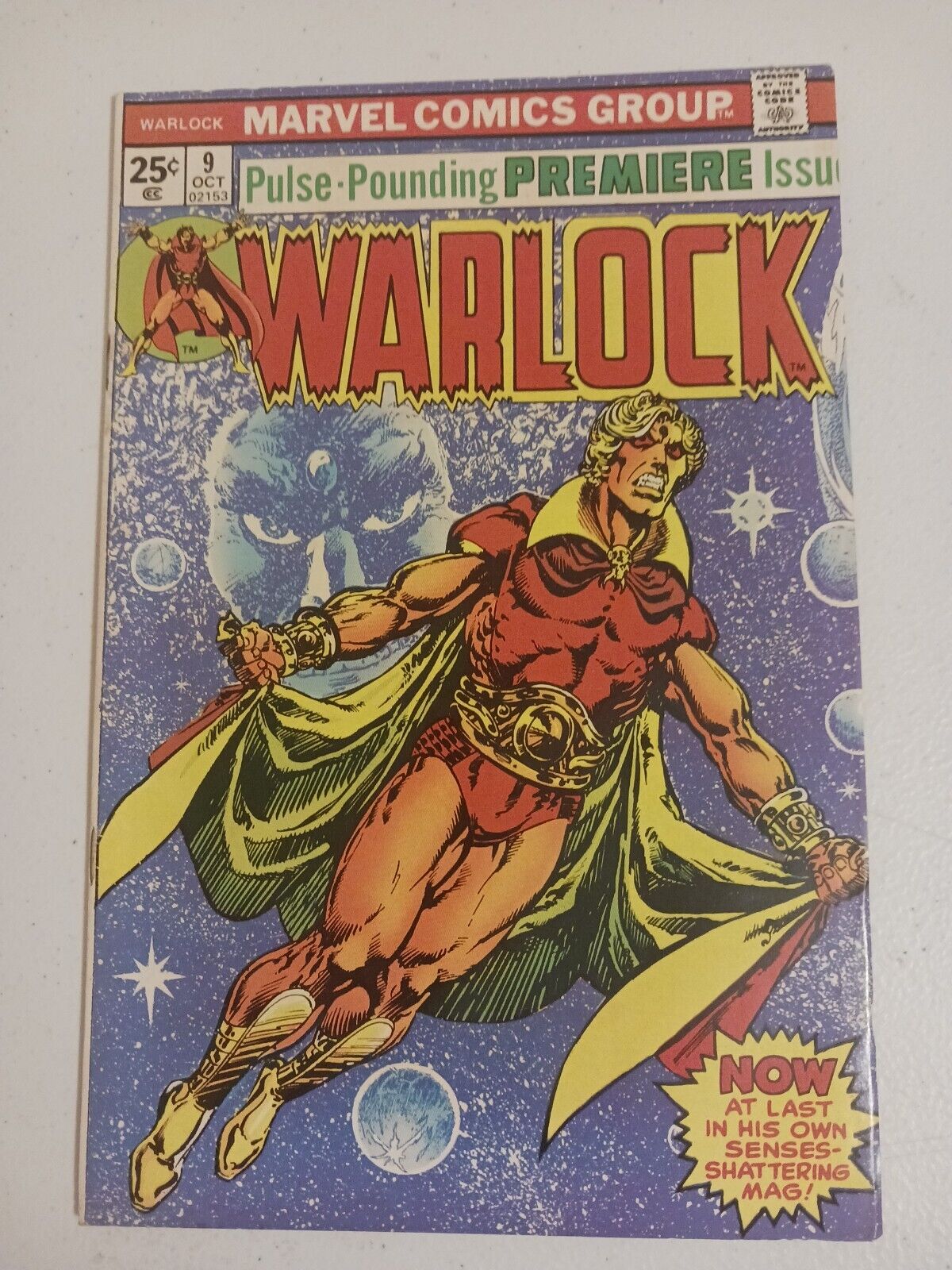 Warlock #9 (1975) 1st app In-Betweener Warlock Thanos Origin Magus 3rd Gamora