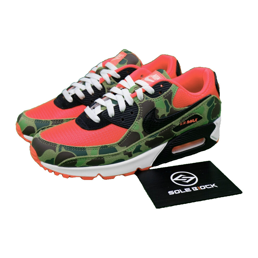 NIKE ナイキ AIR MAX 90 SP \"DUCK CAMO\"【G】. Nike Air Max 90 SP Duck Camo Orange CW4039-800 Men's Size | eBay