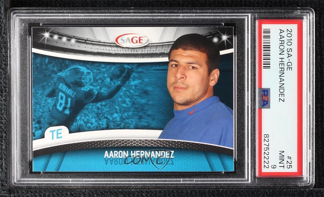 Aaron Hernandez SA-GE #25 Base