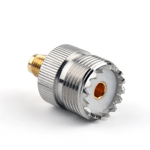 2 PCS Adapter Connector Converter SMA Female (No Pin) to UHF Female SO-239 - Picture 5 of 6