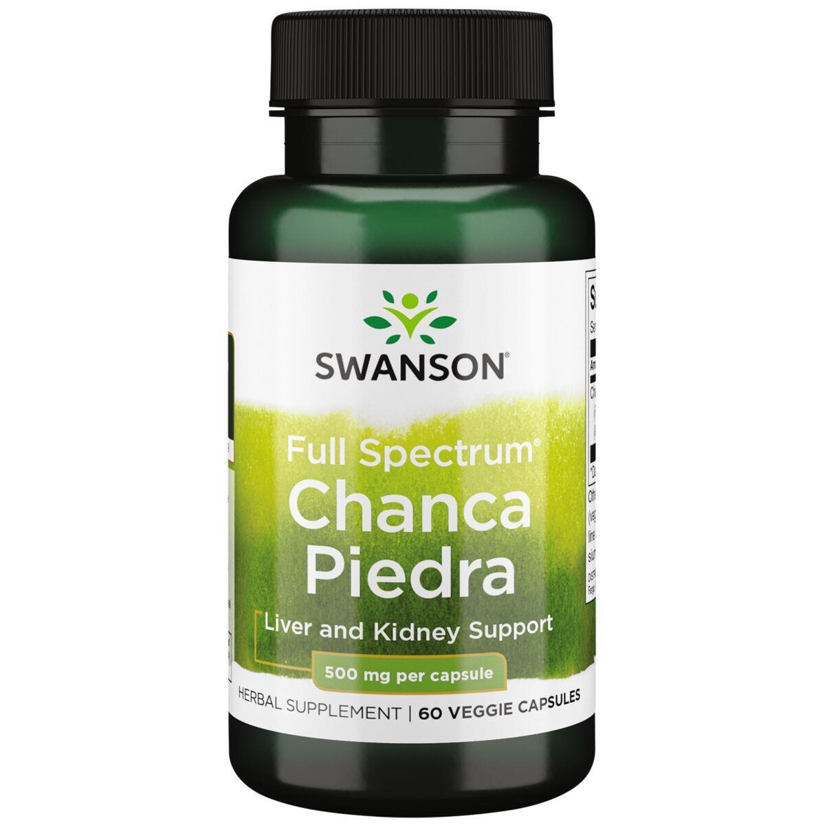Swanson Full Spectrum Chanca Piedra, 500Mg - 60 Vcaps - Image 2