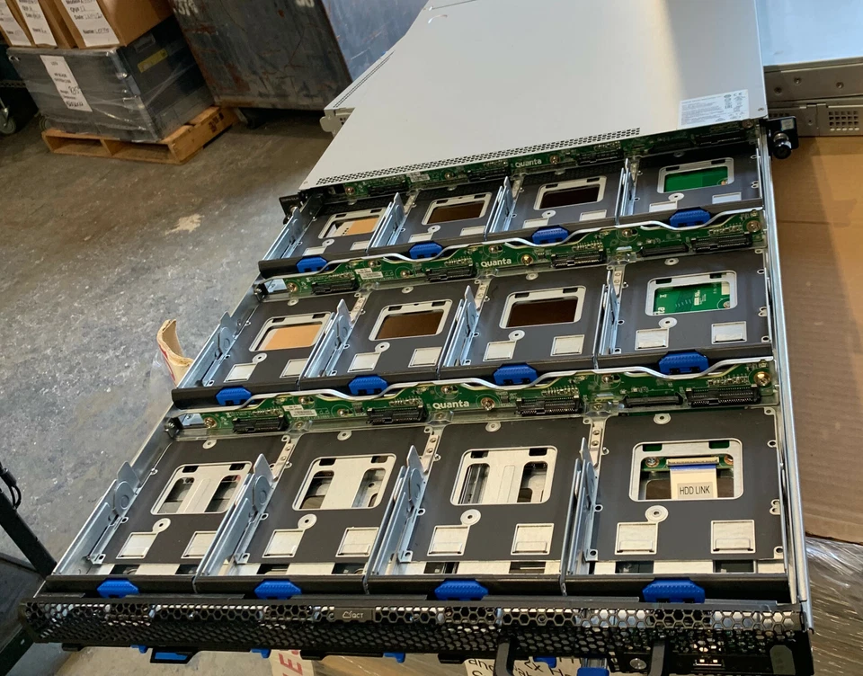 1U 12 Bay LFF Storage Server JBOD D51PH-1ULH 2x E5-2620 V3 32GB RAM 3008 IT Mode - Image 2 of 4