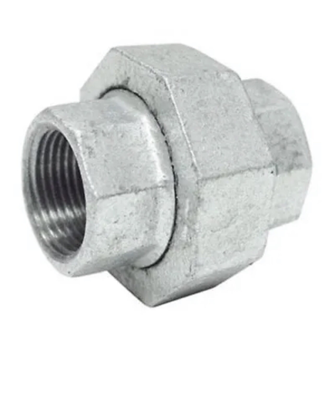 5 Pack Of 1/8" Galvanized Unions