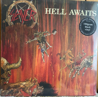 Slayer - Hell Awaits - 12'' Vinyl LP - 180 Gramm + Poster - versiegelt