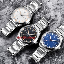 41mm brushed CORGEUT black dial Sapphire glass Japan NH35A automatic mens Watch