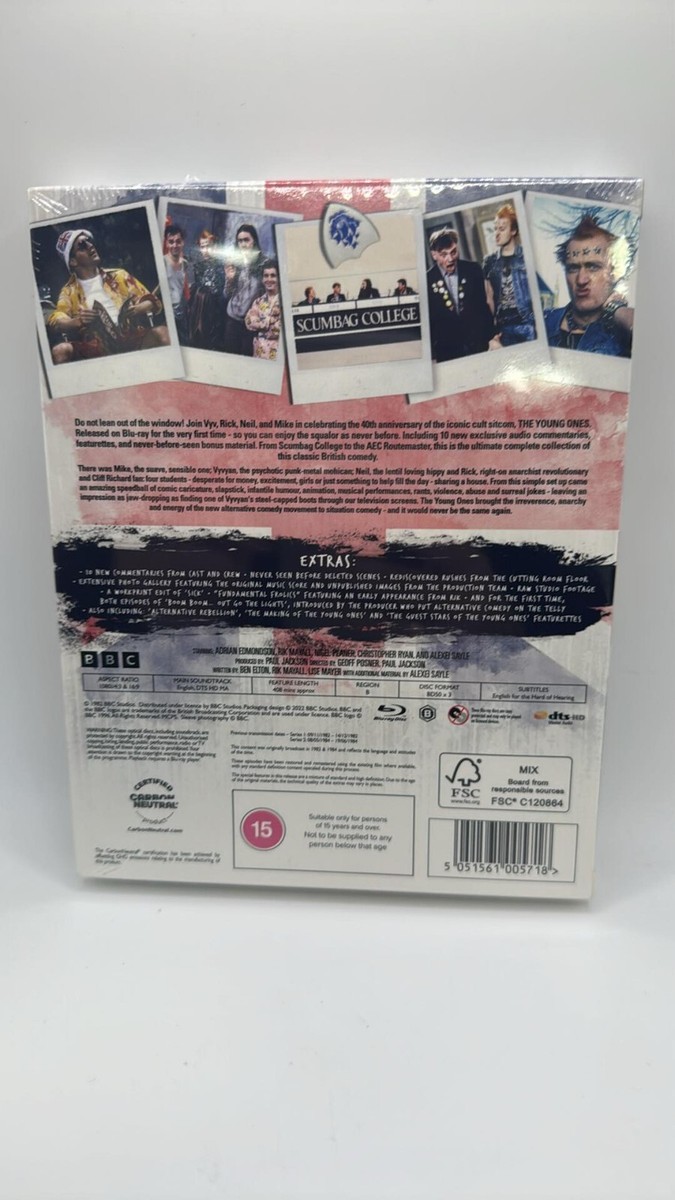 The Young Ones: The Complete Collection Blu ray DVDs and Blu rays