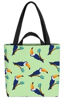Tukan Safari Tasche Urwald Kinder Muster Vogel Zoo Tiere Dschungel Schnabel Url