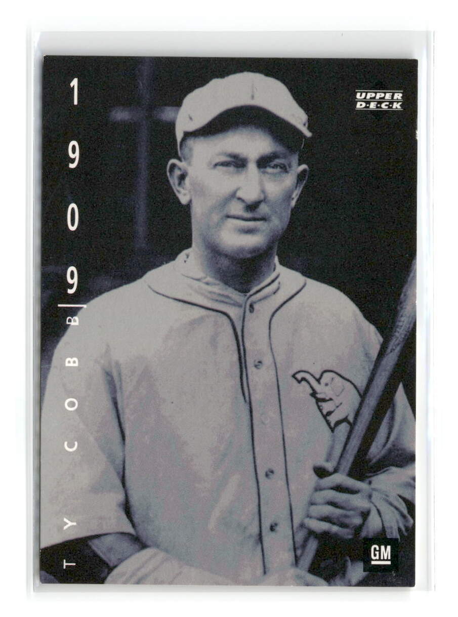 1994 Upper Deck Baseball: The American Epic - #3 - Ty Cobb GM - Athletics