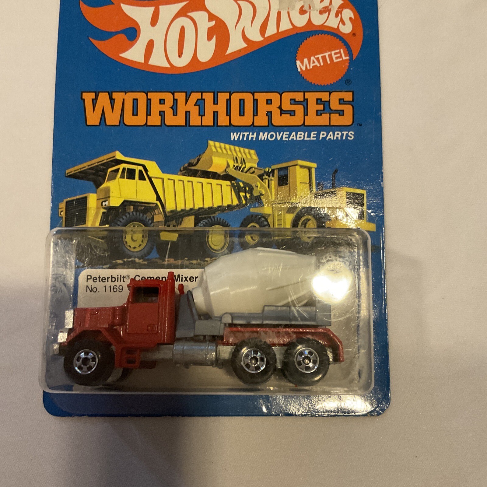 1980 Hot Wheels Workhorses No. 1169 Peterbilt Cement Mixer eBay