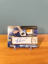 2021-22 Upper Deck SPX Dylan Cozens Signature Fabrics Patch Auto /10