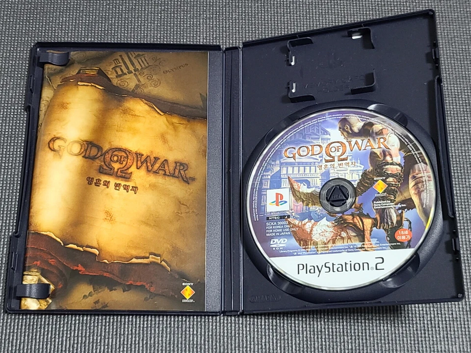Sony PlayStation2 God of War Retro Game Korean Version for PS2 Console - Image 4 of 4