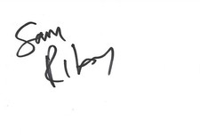Sam Riley Autogramm signed 10x15 cm Karteikarte